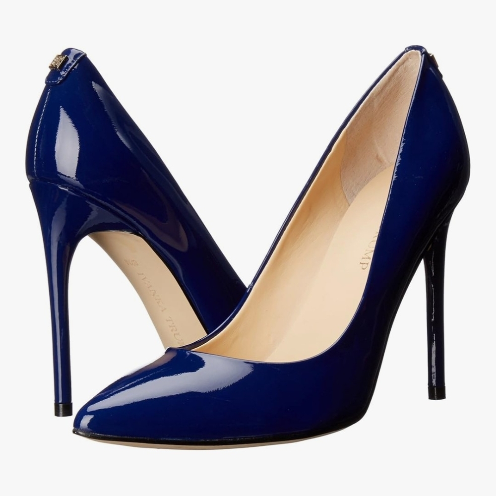 Ivanka Trump Kayden Pump Elegant Blue Stiletto Heels 6.5